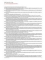 Đáp Án trắc nghiệm môn QT301 quản trị học