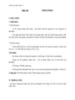 Giáo án Hóa học 11 bài 10: Photpho