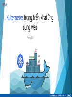 Kubernetes trong triển khai ứng dụng web