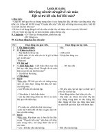 Giáo án LTC lop 2 đầy đủ và chi tiết