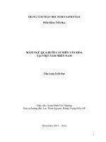 TRANG BÌA VĂN HÓA TÍN NGƯỠNG VN