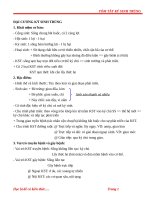 TÓM tắt KÝ SINH TRÙNG