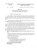 Bao cao tien do su dung He thong quan ly nha thuoc