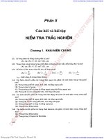 các phương pháp phân tích vật lý và hóa lý câu hỏi và bài tập 1