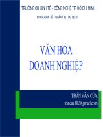 bai giang van hoa doanh nghiep ths tran van cua 4982