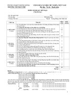 Mau Phieu danh gia tiet day Tieu hoc