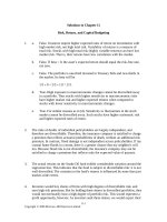 Solution   fundamentals of corporate finance brealy  4th chapter text solutions   ch 11 