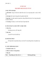 Giáo án Hóa học 12 bài 42: Luyện tập nhận biết một số chất vô cơ