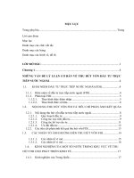 Một số giải pháp tăng cường thu hút vốn đầu tư trực tiếp nước ngoài (FDI) vào tỉnh khánh hoà 