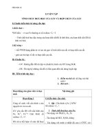 Giáo án Hóa học 12 bài 37: Luyện tập Tính chất hóa học của sắt và hợp chất của sắt