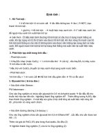 Ôn tập thi thực hành dược liệu