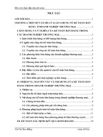 Kế toán tiêu thụ thành phẩm và xác định kết quả tiêu thụ thành phẩm ở Công ty TNHH Dịch vụ và thương mại Khởi Phát