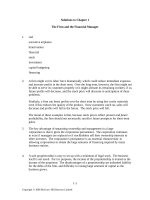 Solution   fundamentals of corporate finance brealy  4th chapter text solutions ch 1 