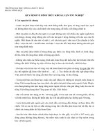 Quy định về hình thức viết khóa luận tốt nghiệp