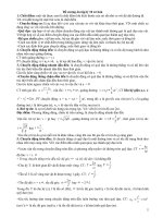 Hệ thống lý thuyết và bài tập chương 1 lý 10