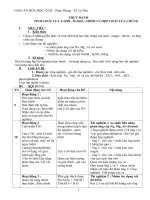 Giáo án Hóa học 12 bài 30: Thực hành tính chất của Natri, Magie, Nhôm và hợp chất của chúng