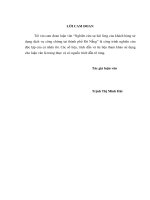 Nghiên cứu sự hài lòng của khách hàng sử dụng dịch vụ công chứng tại thành phố đà nẵng 