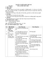 Giáo án quyền va bổn phận trẻ em