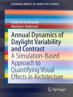 Annual dynamics of daylight variability and contrast a simulation based approach to quantifying visual effects in architecture (2013) siobhan rockcastle, marilyne andersen pdf 