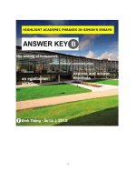 Highlight important phrases in simons essays