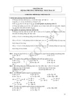 Hệ hai phương trình bậc nhất 2 ẩn 