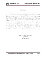 đồ án lò hơi đốt than phun