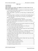 Báo cáo thực tập ngành quản trị văn phòng tại công ty CP Bưu chính Viettel