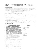 Giáo án anh 8 soạn theo tập huấn mới 5 hoạt động