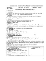 Giáo án toán 8 soạn theo tập huấn mới 5 hoạt động