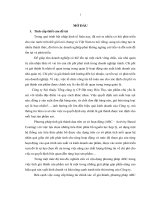 Vận dụng phương pháp tính giá thành dựa trên cơ sở hoạt động tại công ty sợi thuộc tổng công ty cổ phần dệt may hòa THỌ 