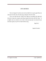 Luận văn kinh tế : Phân tích tác động của chi thường xuyên NSNN cho giáo dục THPT công lập trên địa bàn tỉnh bắc giang