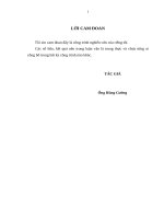 Giải pháp mở rộng tín dụng tại ngân hàng nông nghiệp và phát triển nông thôn chi nhánh huyện hòa vang 