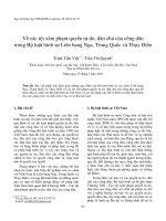 Báo cáo về các tội xâm phạm quyền tự do, dân chủ của công dân trong bộ luật hình sự liên bang nga, trung quốc và thụy điển 