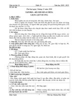 Tuần 10 giáo án lớp 3 soạn theo ĐHPTNLHS năm học 2018   2019 