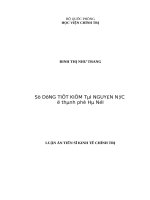 Sử dụng tiết kiệm tài nguyên nước ở thành phố hà nội