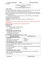 Tuần 10 giáo án lớp 5 soạn theo ĐHPTNLHS năm học 2018   2019 