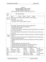 KẾ HOẠCH TUẦN 4 BẢN THÂN 2015-2016