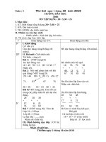 giáo an lớp 2 day theo hướng phát triển năng lực