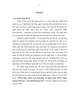 Hoàn thiện chính sách marketing tại ngân hàng TMCP ngoại thương việt nam   chi nhánh quảng nam (vietcombank quang nam) 