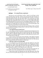 HƯỚNG DẪN TỔ CHỨC BÁN TRÚ Ở TIỂU HỌC