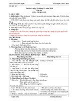 Tuần 12 giáo án lớp 5 soạn theo ĐHPTNLHS năm học 2018   2019 