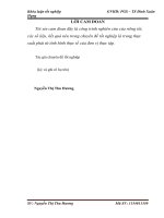 Luận văn tài chính  ngân hàng : Tăng cường huy động tiền gửi tiết kiệm tại Ngân Hàng TMCP VPBank – Chi Nhánh VPBank Thái Bính