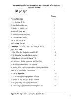 Xây dựng hệ thống bài tập nâng cao mạch kiến thức về từ loại cho học sinh Tiểu học