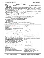Giáo án hình học phát triển năng lực lớp 8