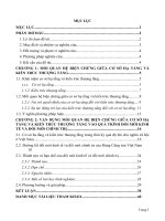 MỐI QUAN HỆ GIỮA CƠ SỞ HẠ TẦNG VÀ KIẾN TRÚC THƯỢNG TẦNG TRONG VIỆC ĐỔI MỚI CHÍNH TRỊ VÀ ĐỔI MỚI KINH TẾ