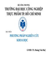 Tình hình Vệ Sinh ATTP tại tp. HCM hiện nay