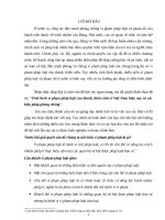 Tình hình vi phạm pháp luật của thanh, thiếu niên ở việt nam hiện nay và các biện pháp phòng chống 