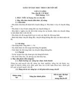 GIÁO án dạy học THEO CHUYÊN đề LI