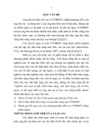 tóm tắt luận án  tiếng việt nghiên cứu một số đặc điểm lâm sàng, cận lâm sàng, yếu tố liên quan và kết quả điều trị ung thư da tế bào vảy bằng phẫu thuậ 