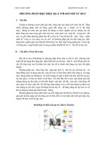 Phương pháp học hiệu quả đạt điểm cao trong học tập